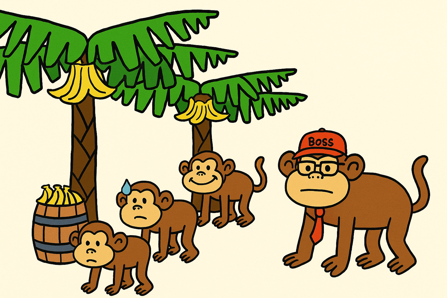 monkey workers